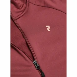 Peak Performance Fleecejacken< rotviolett