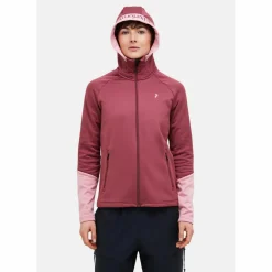 Peak Performance Fleecejacken< rotviolett