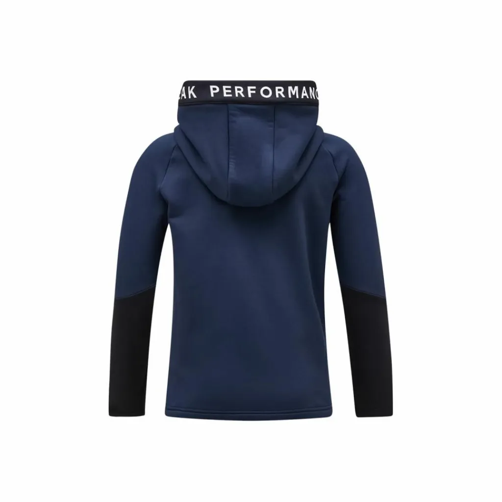Peak Performance Fleecejacken|Fleecejacken<· Jr Rider Zip Hood dunkelblau