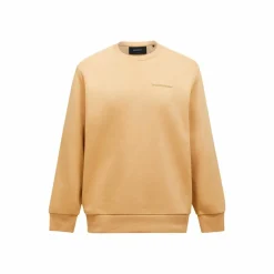 Peak Performance Pullover & Sweats<· M Original Small Logo Crew CAMEL