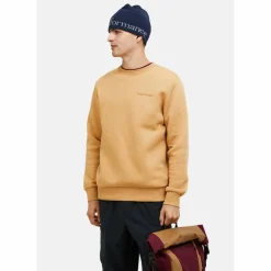 Peak Performance Pullover & Sweats<· M Original Small Logo Crew CAMEL