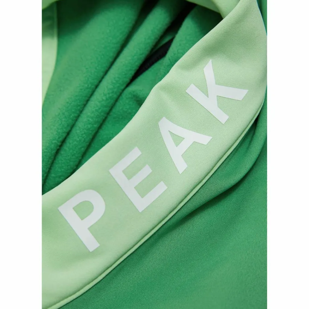 Peak Performance Fleecejacken<· M Rider Zip Hood blattgruen