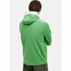Peak Performance Fleecejacken<· M Rider Zip Hood blattgruen