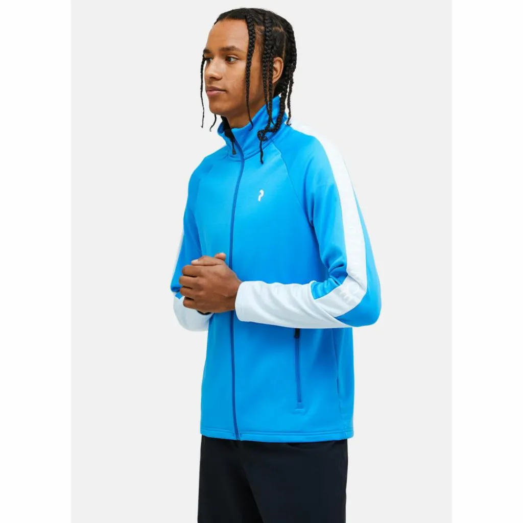 Peak Performance Fleecejacken<· M Rider Zip Jacket azurblau