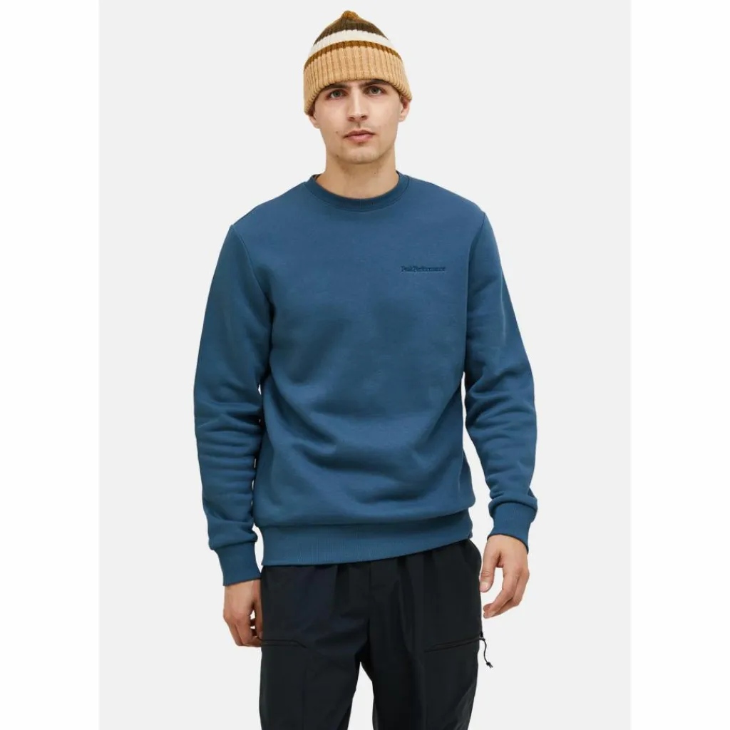 Online · M Original Small Logo Crew Herren Pullover & Sweats