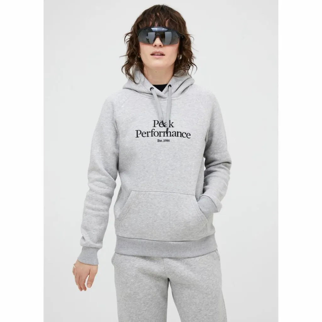 Peak Performance Pullover & Sweats<· W Original Hood GRAU