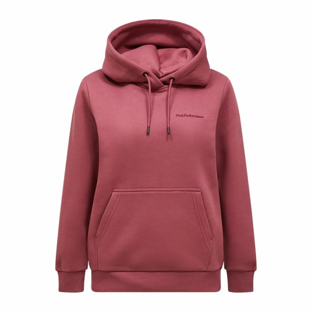 Outlet · W Original Small Logo Hood Damen Pullover & Sweats