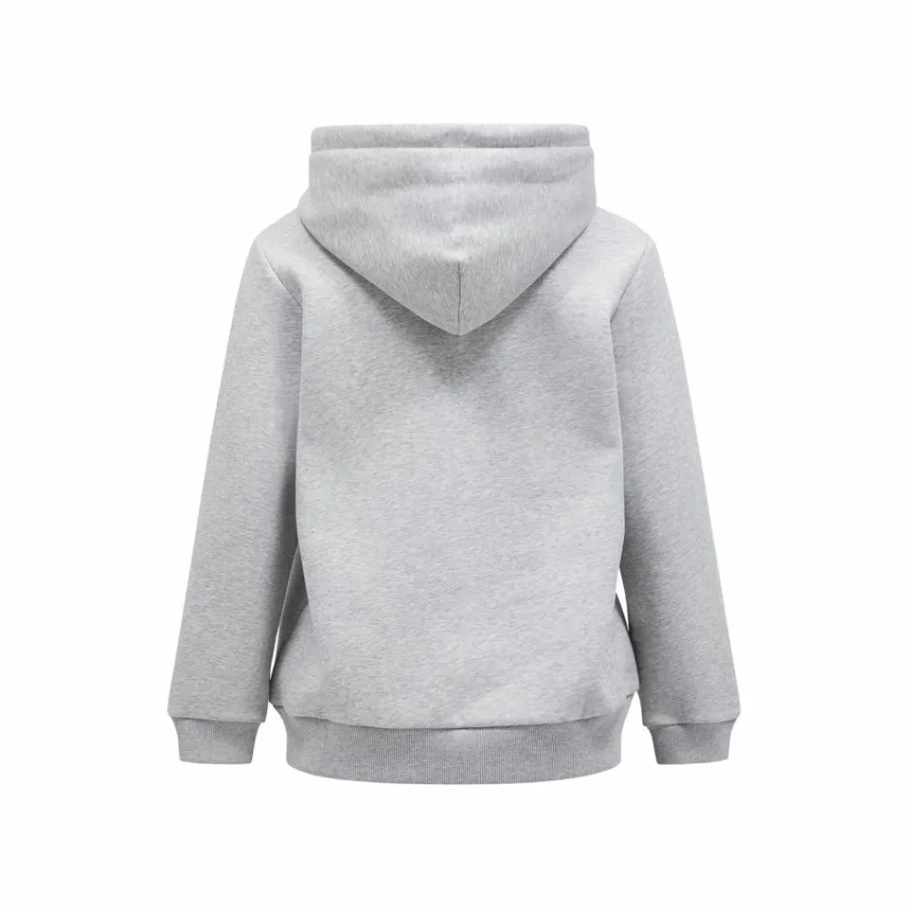 Peak Performance Pullover & Sweats<· W Original Small Logo Zip Hood GRAU