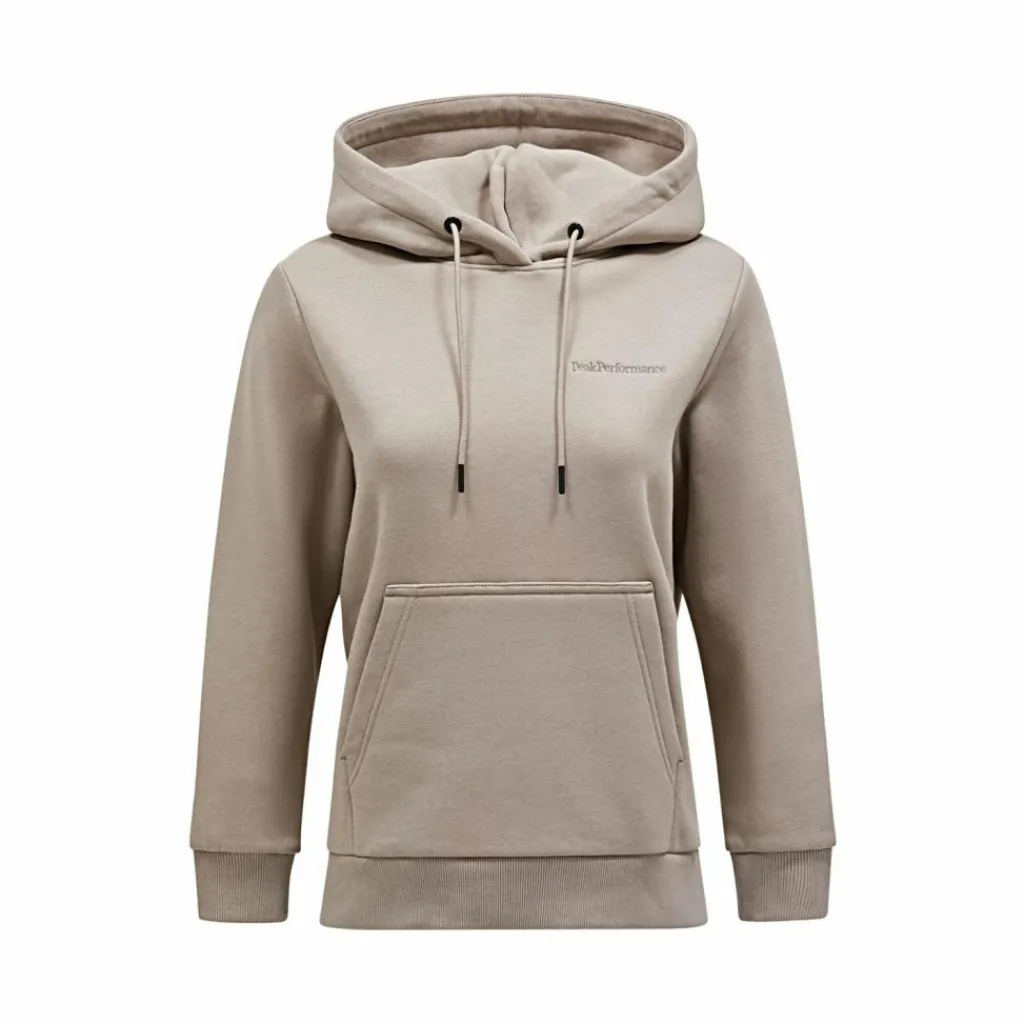 New · W Original Small Logo Hood Damen Pullover & Sweats
