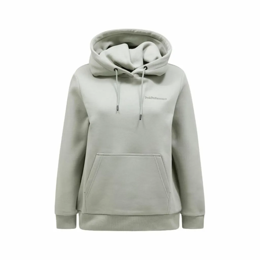 Peak Performance Pullover & Sweats<· W Original Small Logo Hood SALBEI