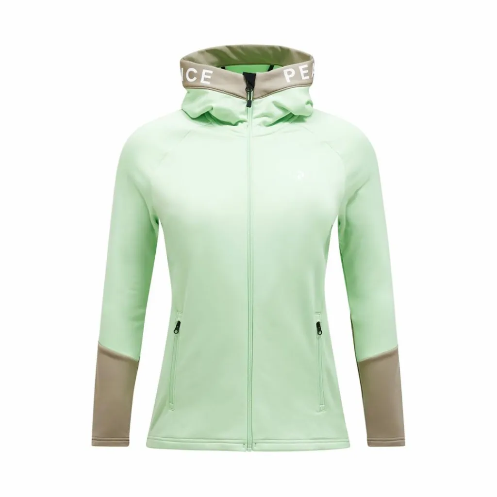 · W Rider Zip Hood Damen Fleecejacken