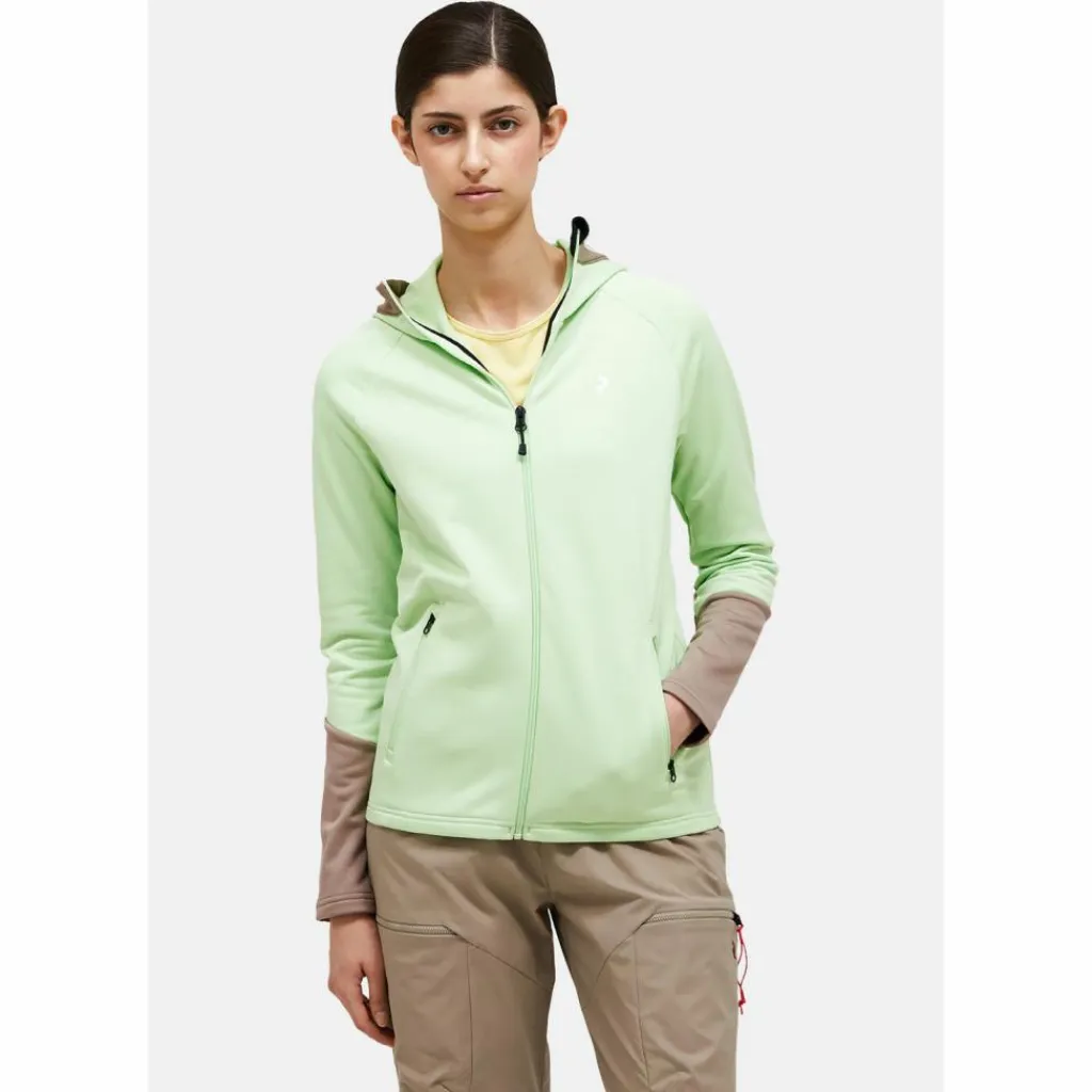 · W Rider Zip Hood Damen Fleecejacken