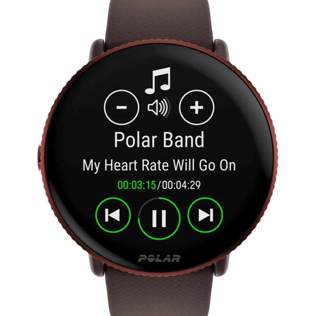 Polar Uhren & Tracker|Uhren & Tracker<· IGNITE 3 brown-copper