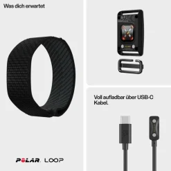 Polar Training|Wandern<· Loop blk-blk