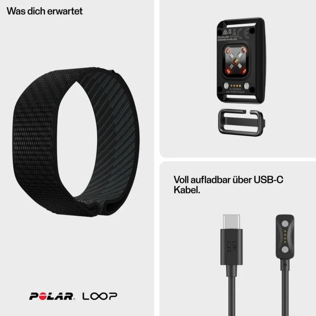 Polar Training|Wandern<· Loop blk-blk