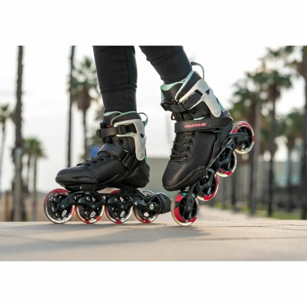 POWERSLIDE Inlineskating<· Radon Teal 90 black