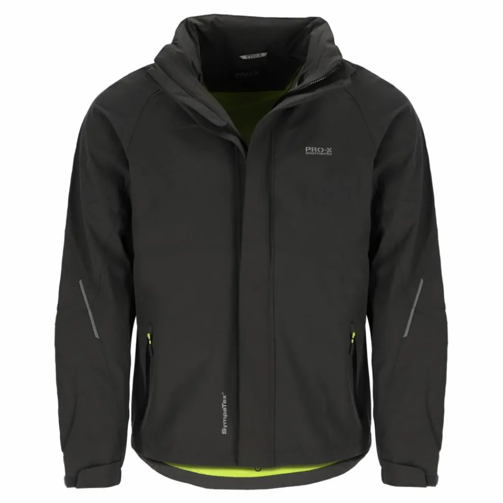 PRO-X elements Regenjacken<· ALLAN STRETCH Anthrazit