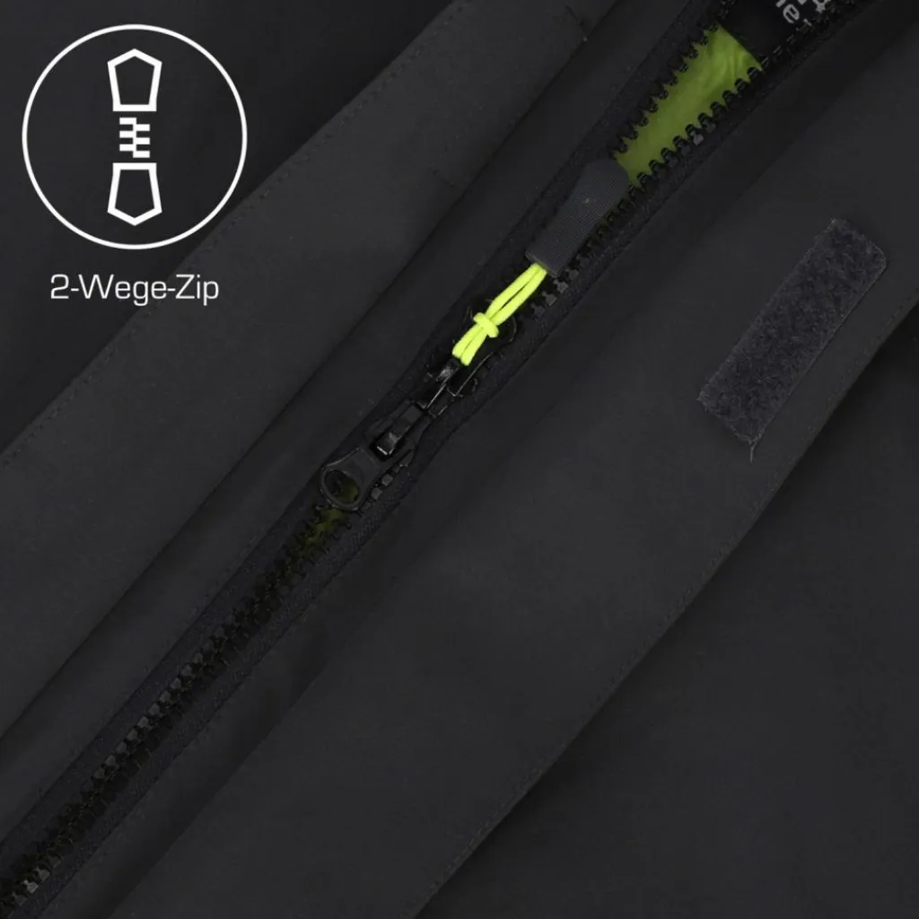 PRO-X elements Regenjacken<· ALLAN STRETCH Anthrazit