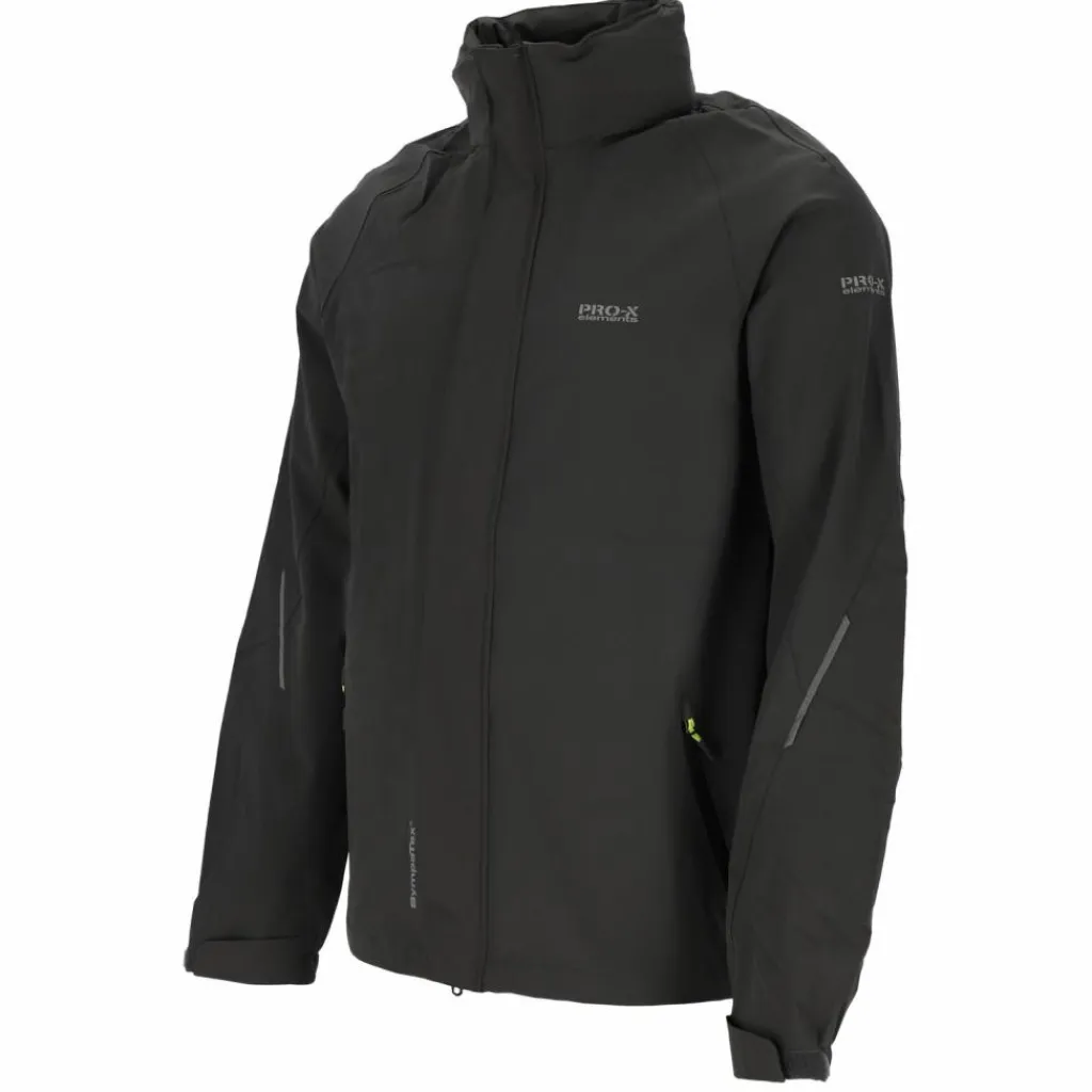 PRO-X elements Regenjacken<· ALLAN STRETCH Anthrazit