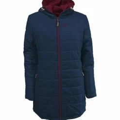 PRO-X elements Mäntel<· IDA Marineblau/Beerenrot