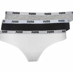 PUMA Unterwäsche< white-grey-black