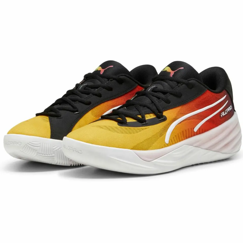 PUMA Basketball|Basketball<· All-Pro Nitro SHOWTIME yellow sizzle-purple glimmer