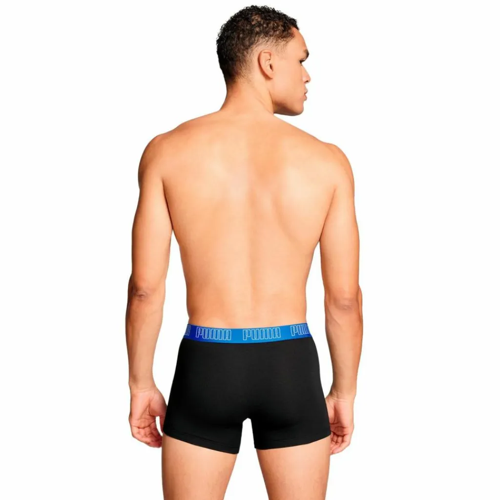 PUMA Unterwäsche<· Boxershort Schwarz/Blau/Rot