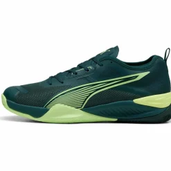 PUMA Badminton|Volleyball<· Eliminate NITRO 4 green terrain-fizzy light