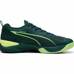 PUMA Badminton|Volleyball<· Eliminate NITRO 4 green terrain-fizzy light
