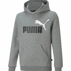 PUMA Pullover & Sweats<· ESSENTIALS medium grey-white-puma black
