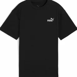 PUMA Shirts<· ESSENTIALS puma black