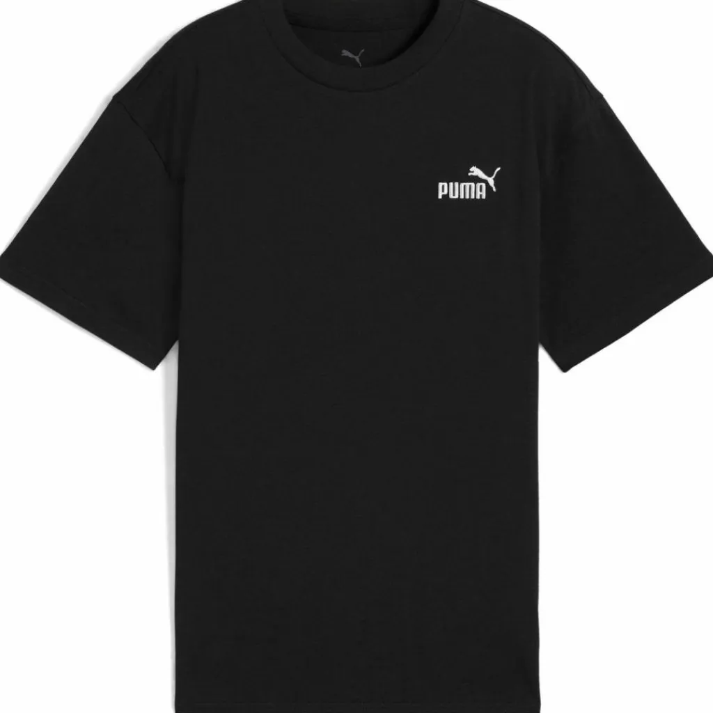 PUMA Shirts<· ESSENTIALS puma black