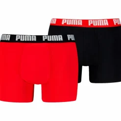 PUMA Loungewear<· EVERYDAY BASIC red-black