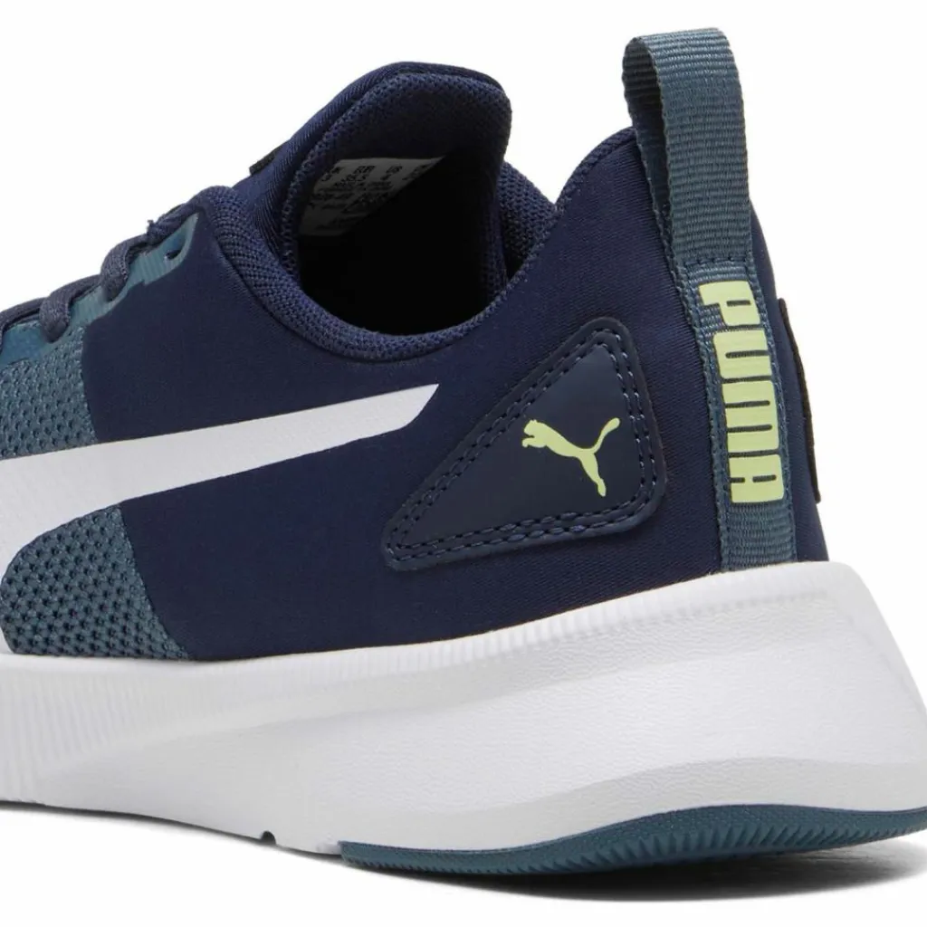 PUMA Laufen|Laufschuhe<· Flyer Runner club navy-gray skies-puma white