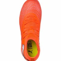 PUMA Fußballschuhe<· FUTURE 9 MATCH IT - Mid Jr glowing red-puma white-puma black-puma silver