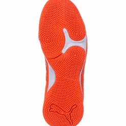 PUMA Fußballschuhe<· FUTURE 9 MATCH IT - Mid Jr glowing red-puma white-puma black-puma silver
