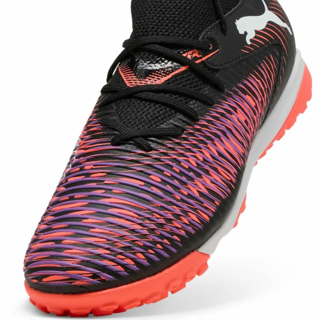 PUMA Fußball|Fußballschuhe<· FUTURE 8 MATCH TT - Mid Jr puma black-puma white-glowing red
