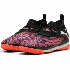 PUMA Fußball|Fußballschuhe<· FUTURE 8 MATCH TT - Mid Jr puma black-puma white-glowing red
