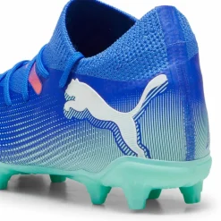 PUMA Fußballschuhe<· FUTURE 7 MATCH FG/AG Jr bluemazing-puma white-electric peppermint