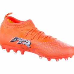 PUMA Fußballschuhe<· FUTURE 9 MATCH MG Jr glowing red-puma white-puma black-puma silver