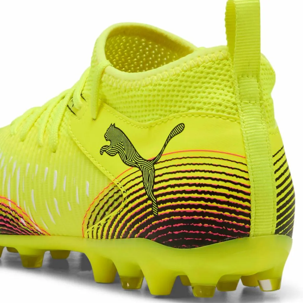 PUMA Fußballschuhe<· FUTURE 8 MATCH MG Jr yellow alert-puma black-sun struck