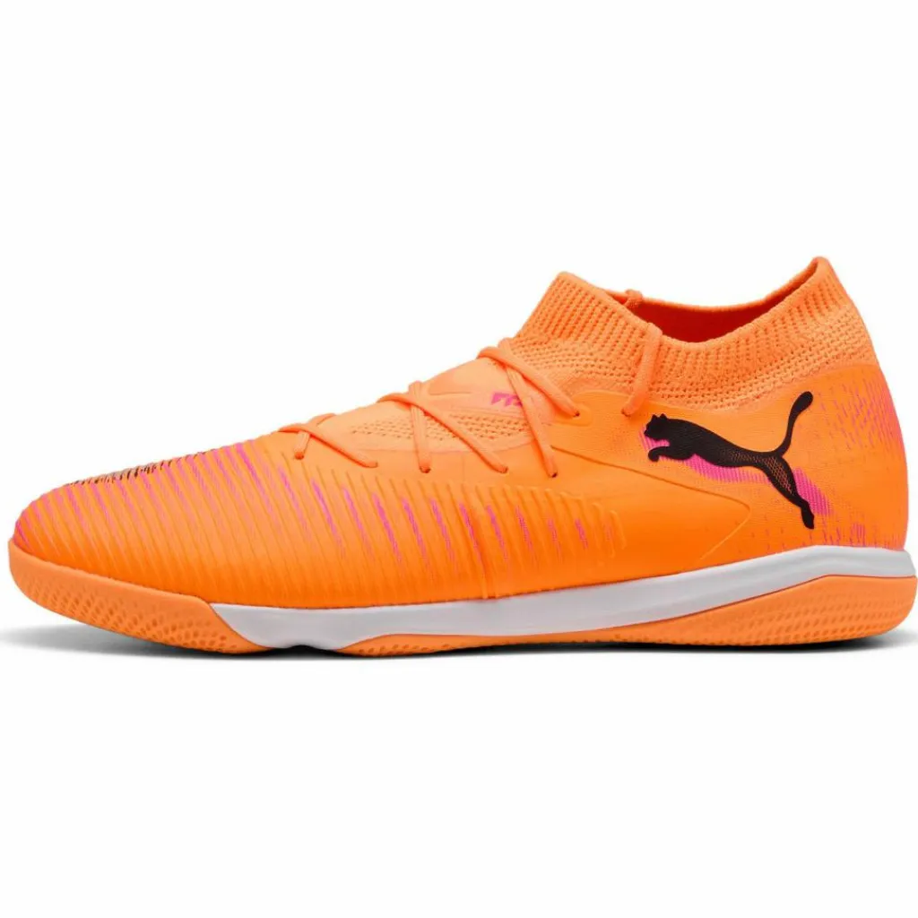 PUMA Hallenschuhe<· FUTURE 8 MATCH IT heat fire-puma black-ravish