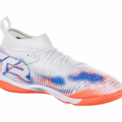 PUMA Fußballschuhe<· FUTURE 8 MATCH IT - Mid Jr puma white-puma black-glowing red