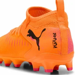 PUMA Fußballschuhe<· FUTURE 8 MATCH FG-AG Jr heat fire-puma black-ravish