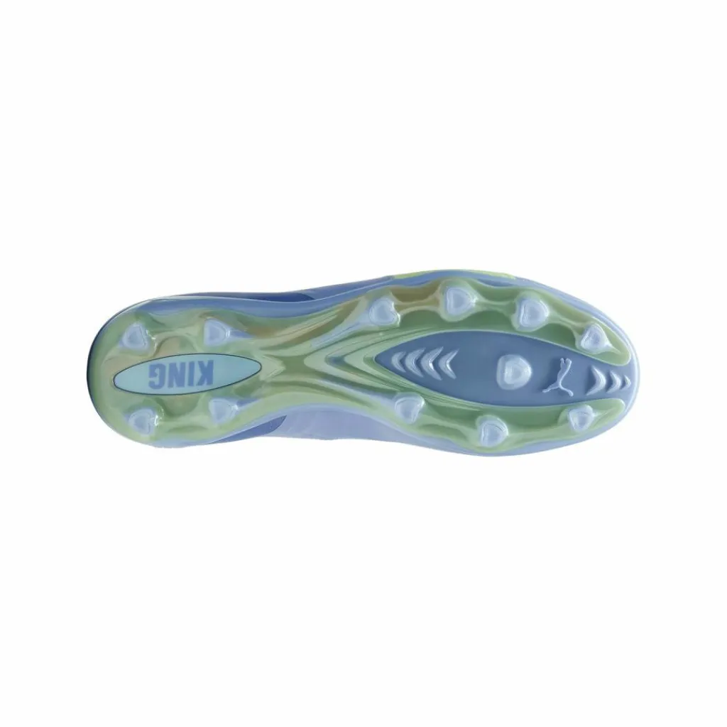 PUMA Fußballschuhe<· KING 20 Ultimate FG/AG Light Up Damen blaugruen