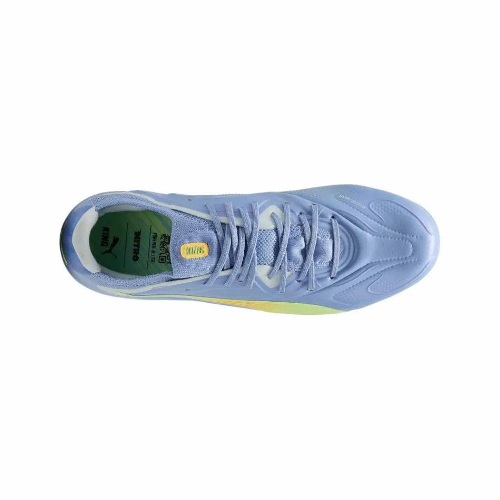 PUMA Fußballschuhe<· KING 20 Ultimate FG/AG Light Up Damen blaugruen