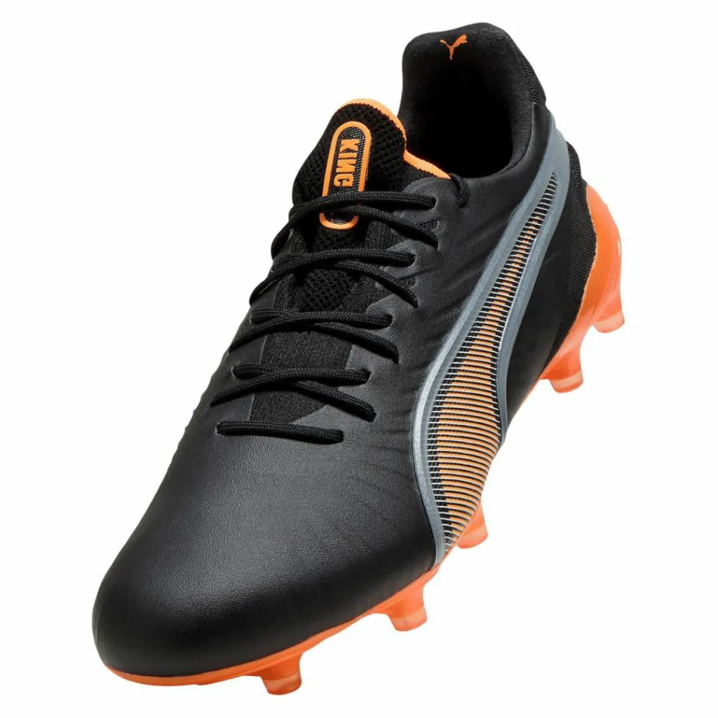 PUMA Fußballschuhe<· KING Ultimate FG/AG Hot Pursuit schwarz