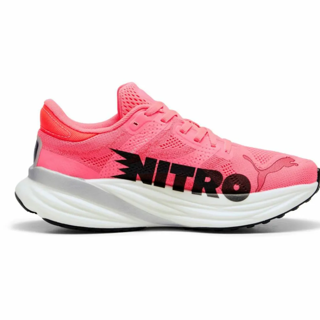 PUMA Laufschuhe<· Magnify NITRO 2 FADE sunset glow-puma black
