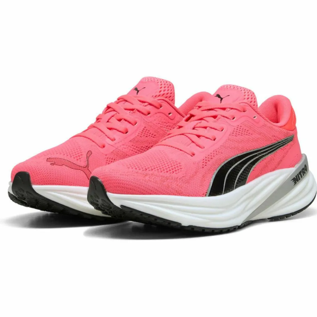 PUMA Laufschuhe<· Magnify NITRO 2 FADE sunset glow-puma black