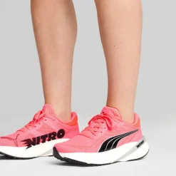 PUMA Laufschuhe<· Magnify NITRO 2 FADE sunset glow-puma black
